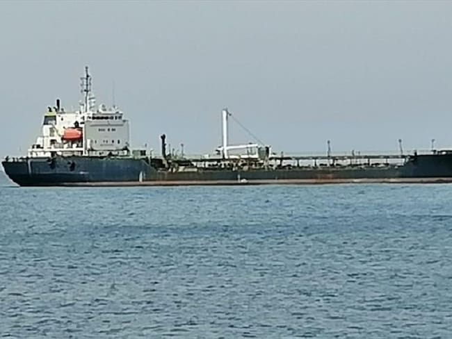 Pleito laboral agrava la situación de marinos en barco anclado en Santa Marta . Foto: DIMAR