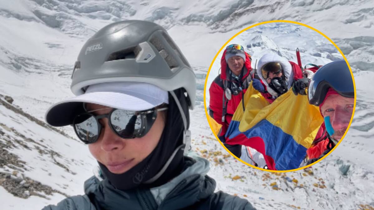 Ella es Margarita Moreno, primera colombiana en escalar los Siete Picos del montañismo