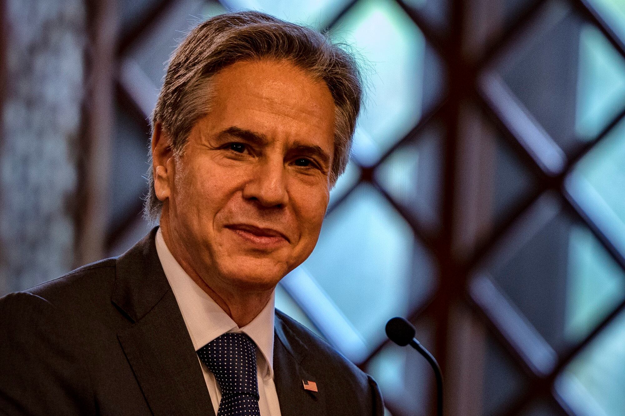 Antony Blinken. (Photo by Ezra Acayan/Getty Images)