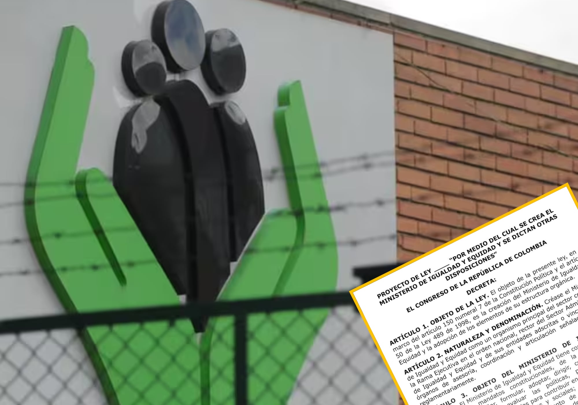 ICBF y proyecto para salvar el Ministerio de la Igualdad. Foto: Colprensa