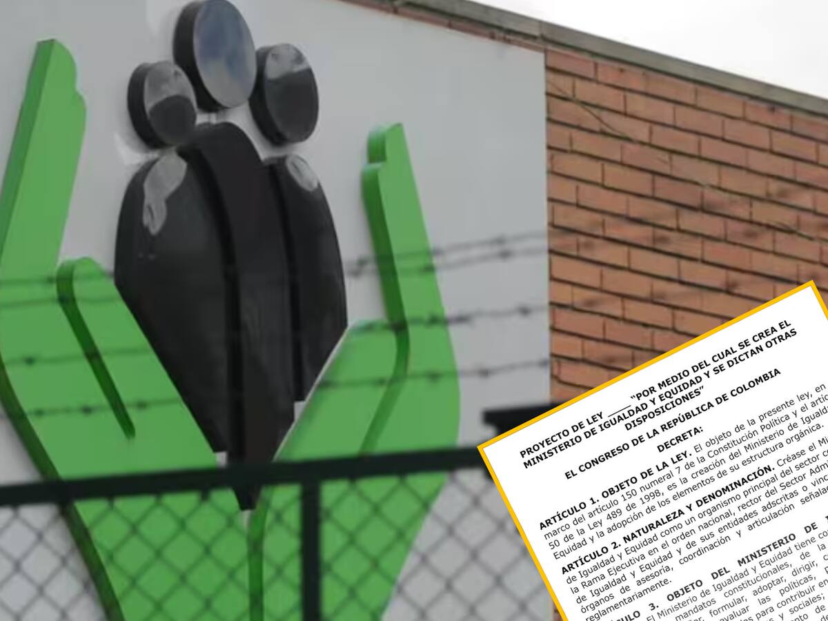 Gobierno busca por ley que el Ministerio de la Igualdad asuma el manejo del ICBF