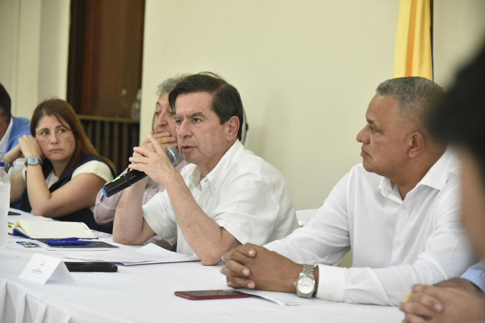 Ministro de Interior, Juan Fernando Cristo. Crédito: Ministerio del Interior.