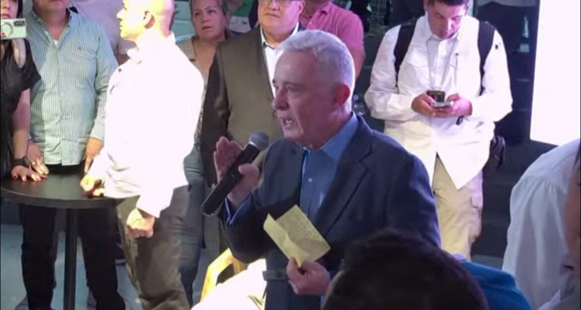 Álvaro Uribe. Foto: Suministrada.