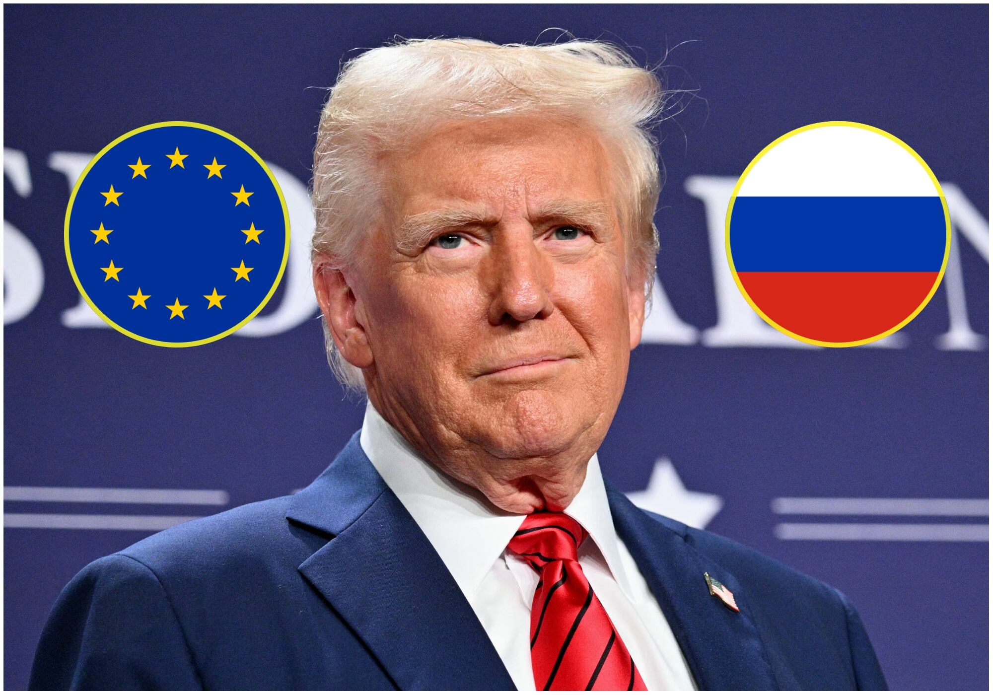 La UE celebró en la ONU el aparente cambio de postura de Trump con respecto a Rusia. Foto: Getty Images.