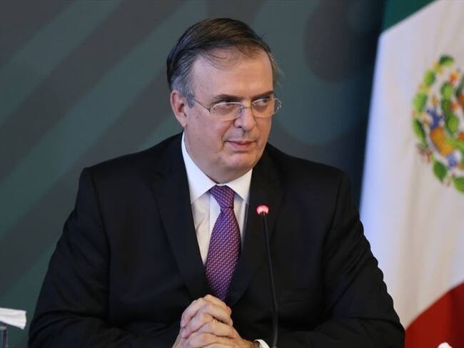 El canciller mexicano, Marcelo Ebrard . Foto: Hector Vivas/Getty Images