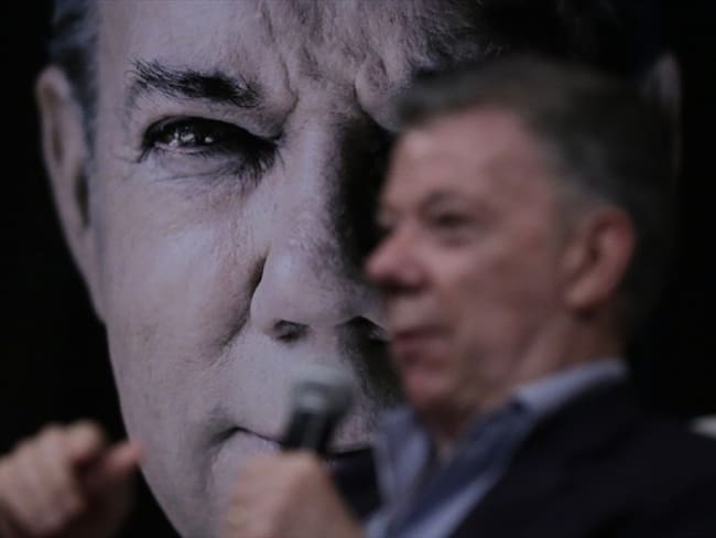El ex presidente Juan Manuel Santos. Foto: Colprensa