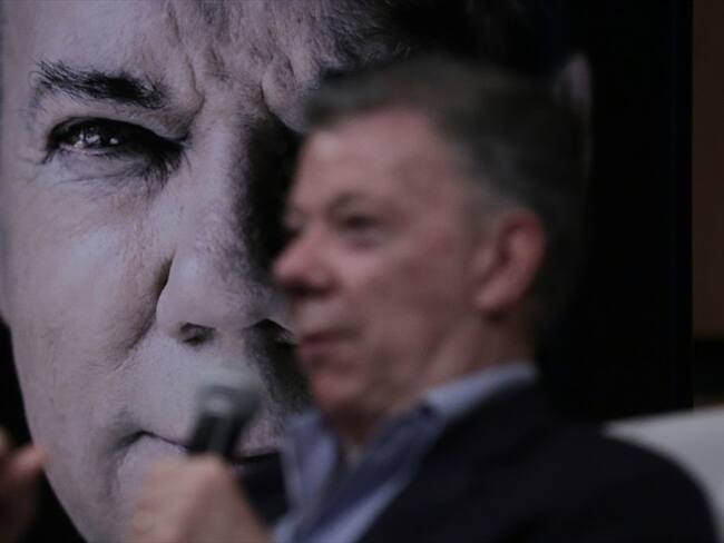 El ex presidente Juan Manuel Santos. Foto: Colprensa