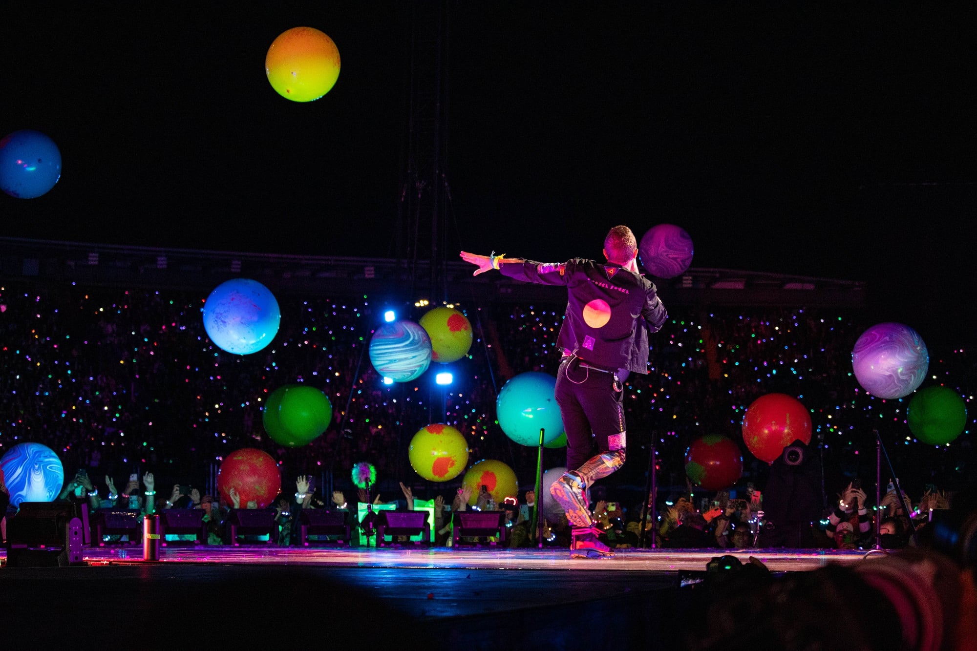 Coldplay en Bogotá. Foto: Prisa Media