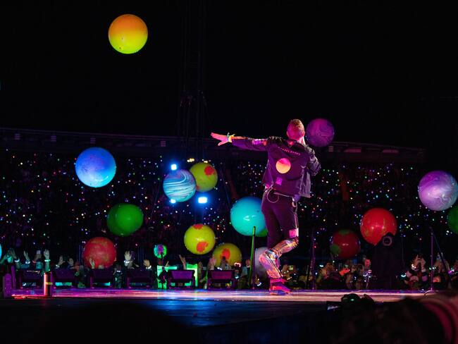Coldplay en Bogotá. Foto: Prisa Media