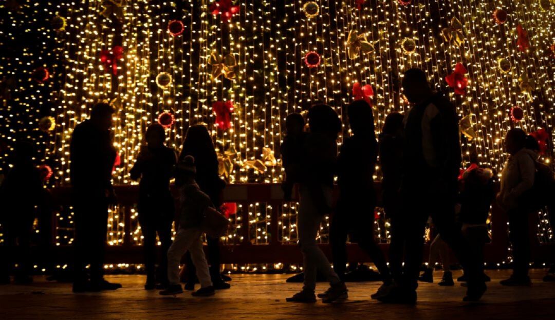 Alumbrado navideño. / Foto: Archivo.