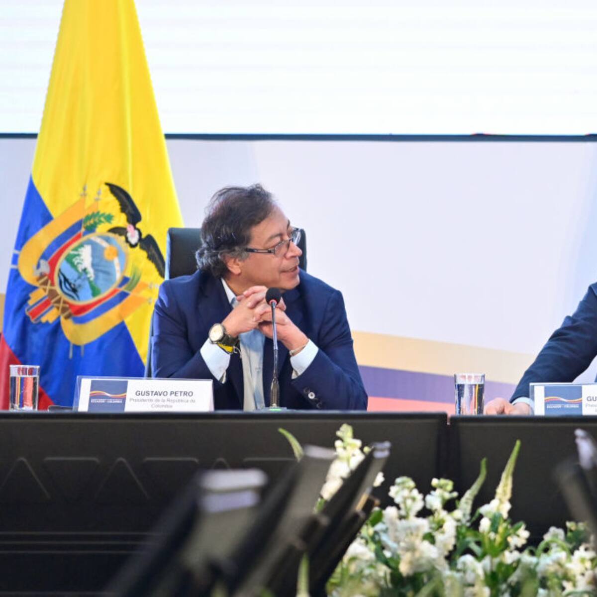 Petro y Lasso hablaron sobre asesinato del candidato presidencial Fernando Villavicencio