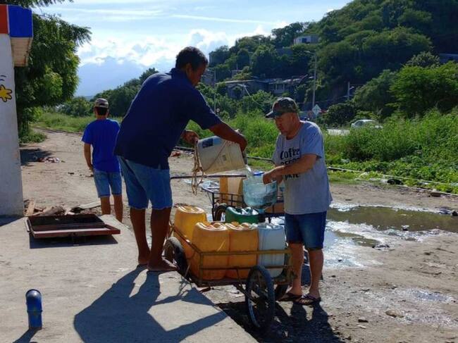 Falta de agua en Santa Marta/ Archivo William Nieto