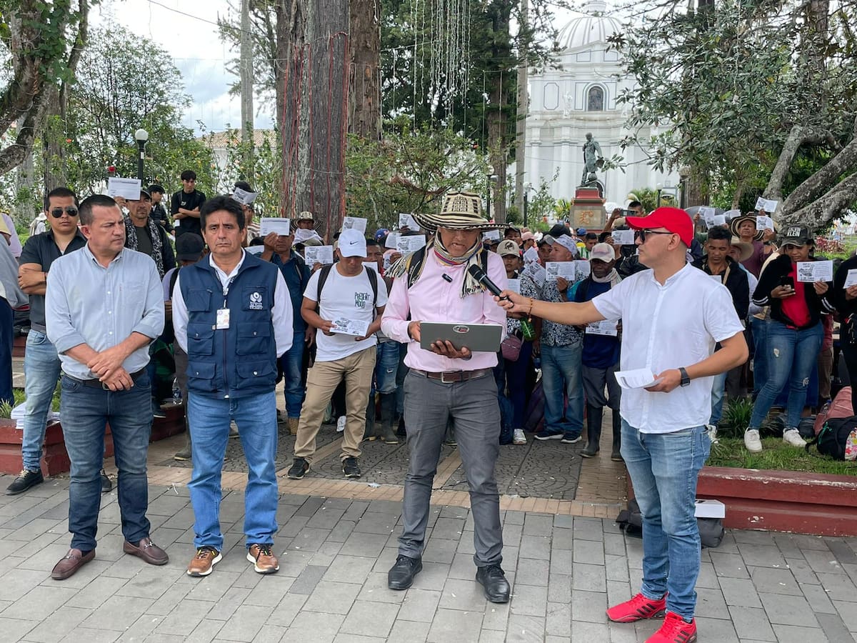 Comunidades del Cañón del Micay del Cauca anunciaron una movilización en Bogotá