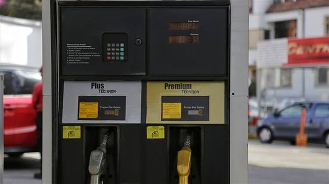 Precios de la gasolina. Foto: Colprensa