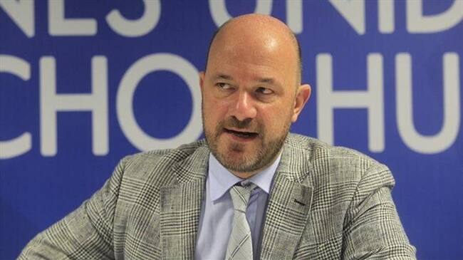 Alberto Brunori expresó su repudio por los ataques. Foto: Colprensa