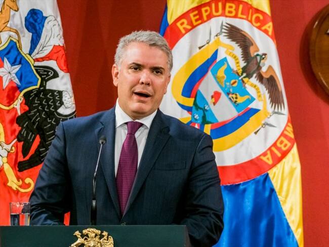 El presidente Iván Duque hizo un llamado a los países de la región para que acojan a los cerca de mil militares venezolanos y 400 de sus familiares que han desertado. Foto: Getty Images