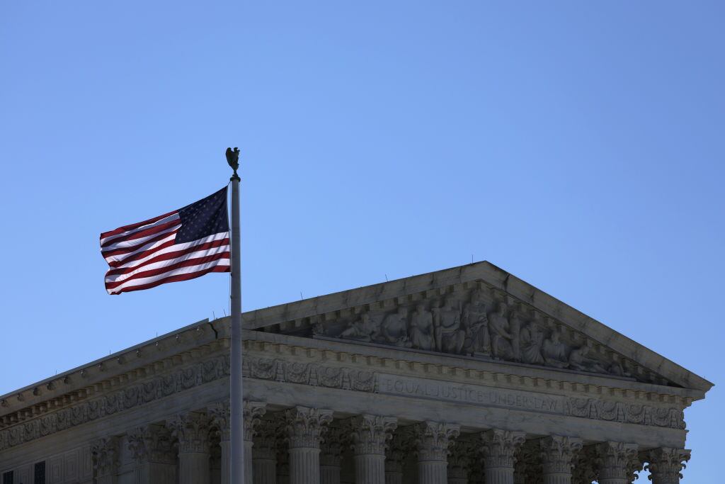 Tribunal Supremo de EE.UU. Foto: Getty Images