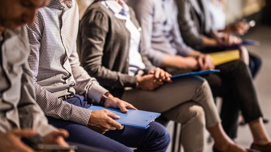 El desempleo se ubicó en un 12,2%,  es decir que en el país en el segundo mes del año, 3.045.000 no tuvieron empleo.. Foto: Getty Images