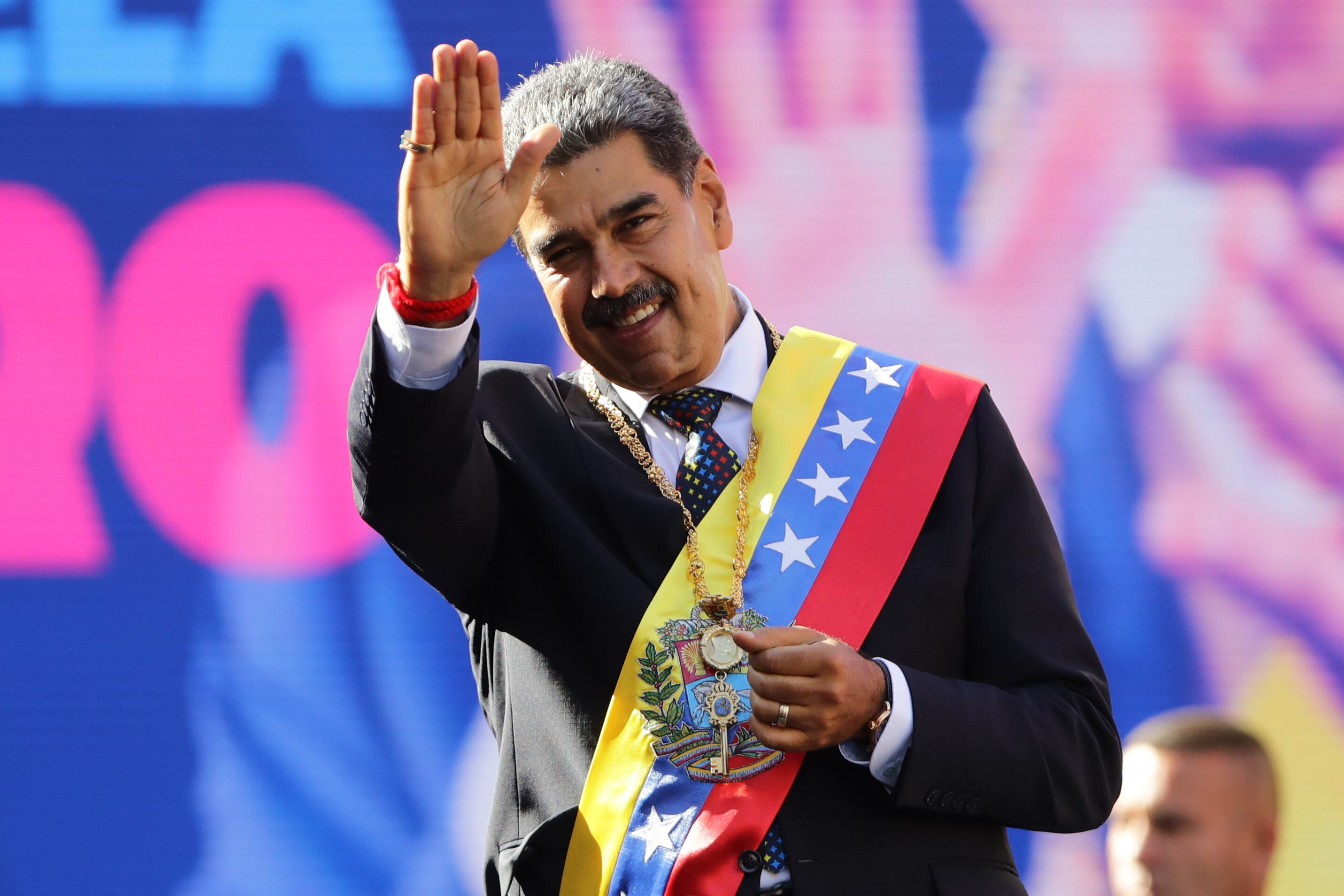 Nicolás Maduro, presidente de Venezuela en enero de 2025. FOTO: EFE/ Ronald Peña R.