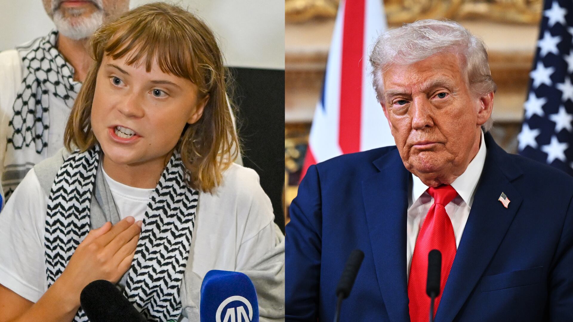 Donald Trump arremetió contra Greta Thunberg: “Es una alborotadora, debería  ir al médico”