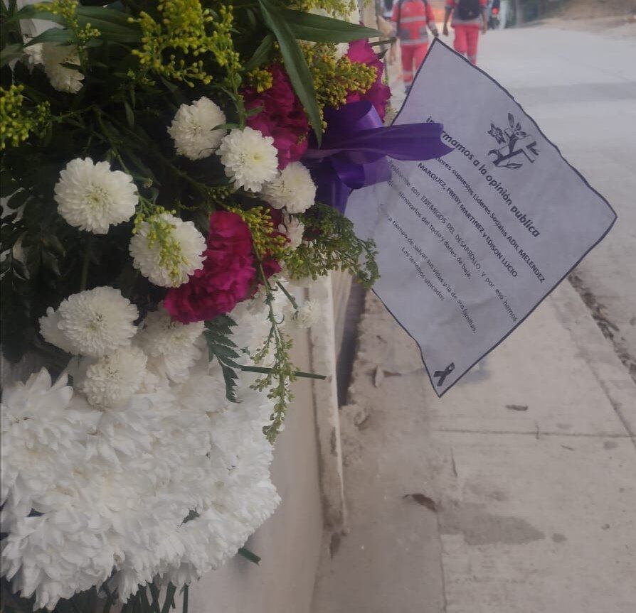 Amenazas contra líderes que protegen víctimas del Canal del Dique. Foto: Cortesía Visomutop