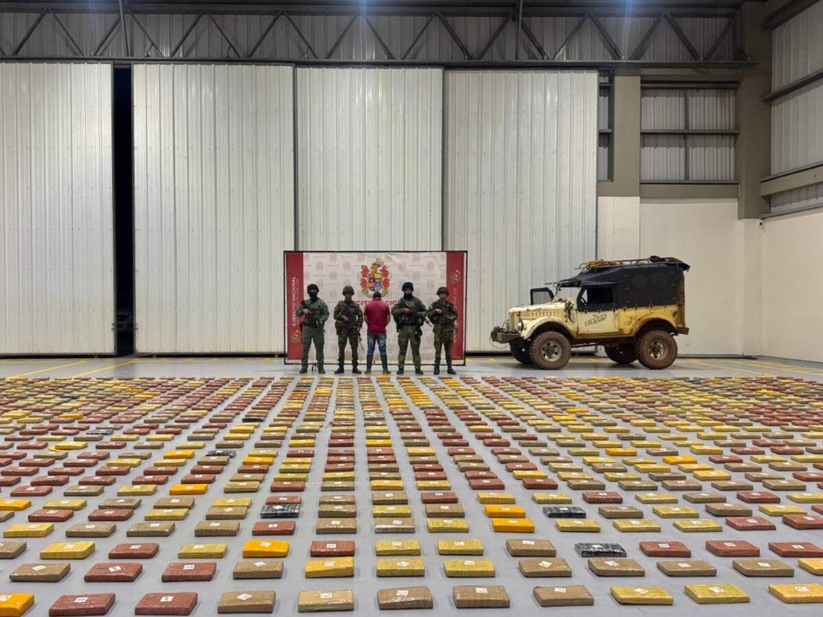 Golpe al narcotráfico transnacional en Guaviare: fue incautada una tonelada de marihuana