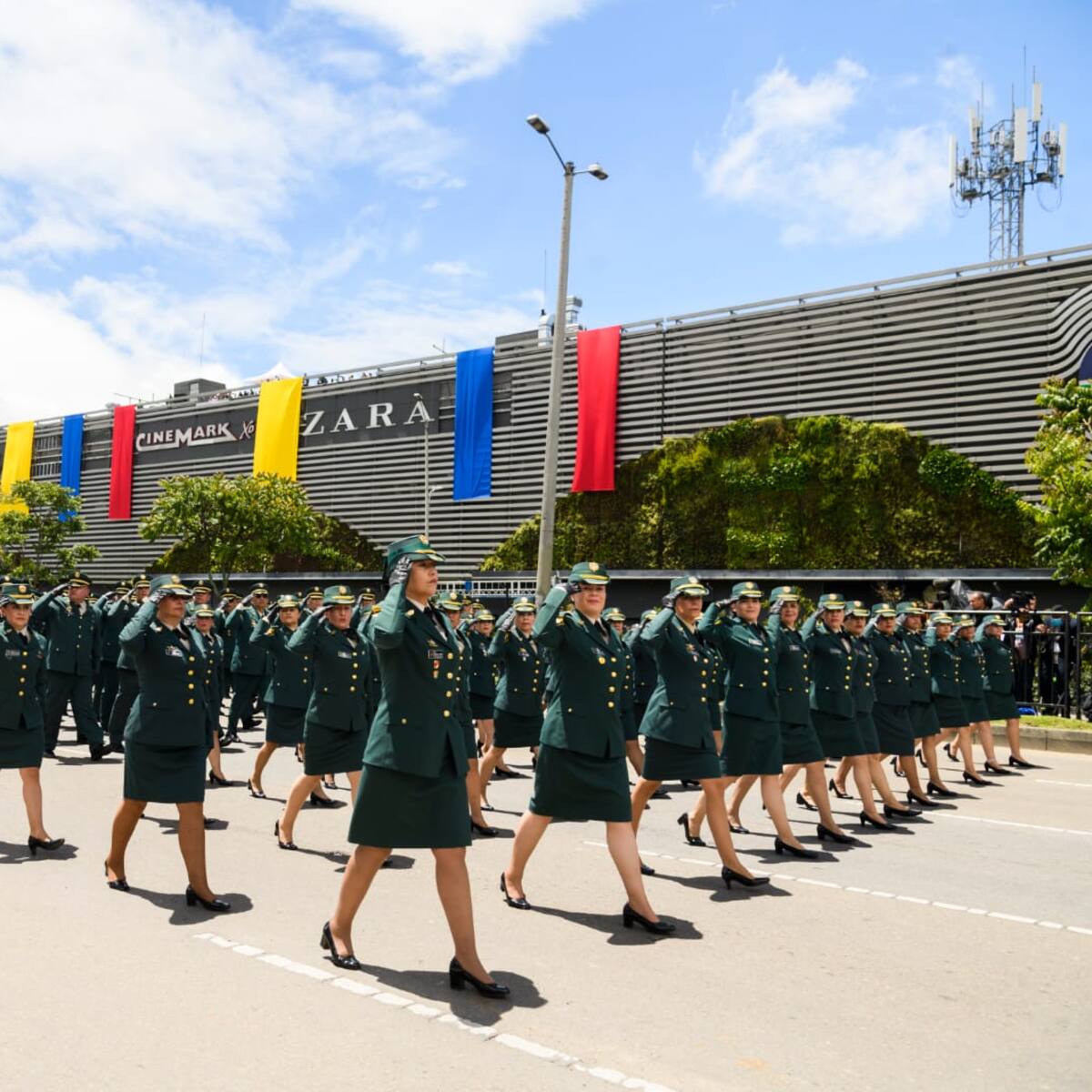 Así fue el desfile militar del 20 de julio en Bogotá