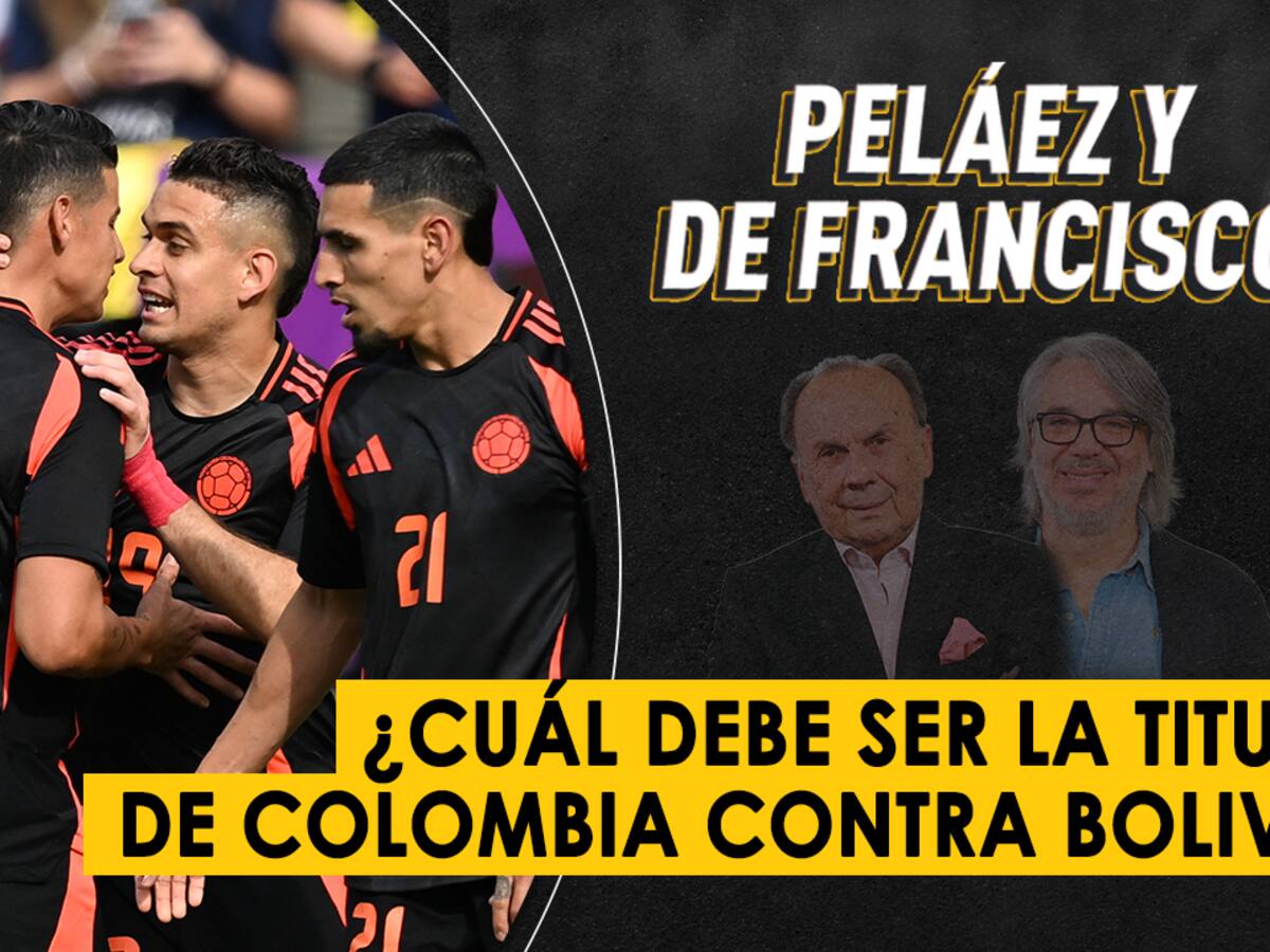 Escuche aquí el audio completo de Peláez y De Francisco de este 13 de junio de 2024