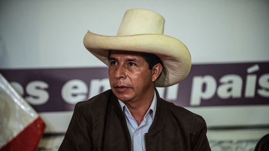 Pedro Castillo presidente de Perú. Foto: Getty Images