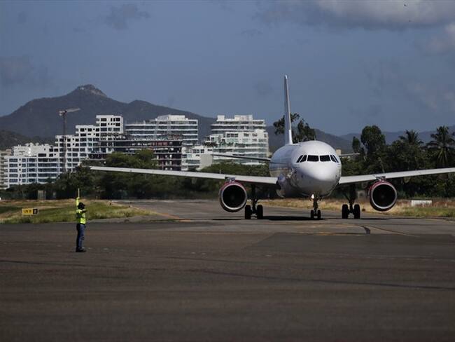 Aeropuerto Santa Marta. Foto: Colprensa