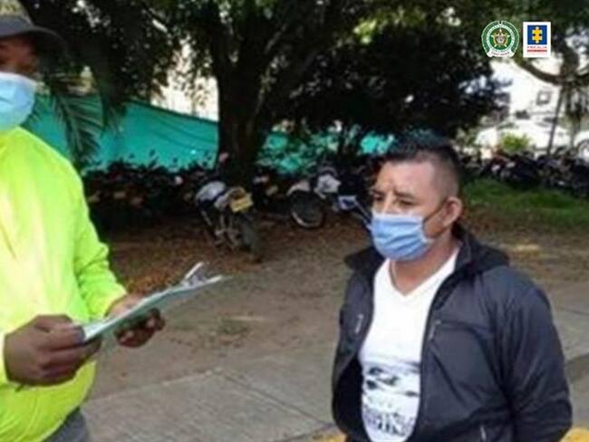 Omar Ul, alias 'Rambo', presunto integrante de las disidencias de las Farc . Foto: Fiscalía