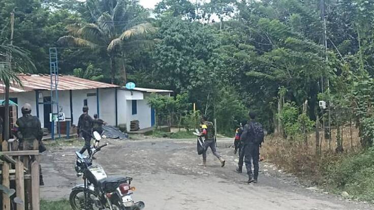 No duraron 10 minutos: comandante de Policía sobre presencia de disidencias en Tibú