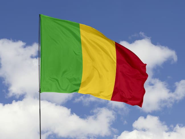 Bandera de Mali. Foto: Getty Images.