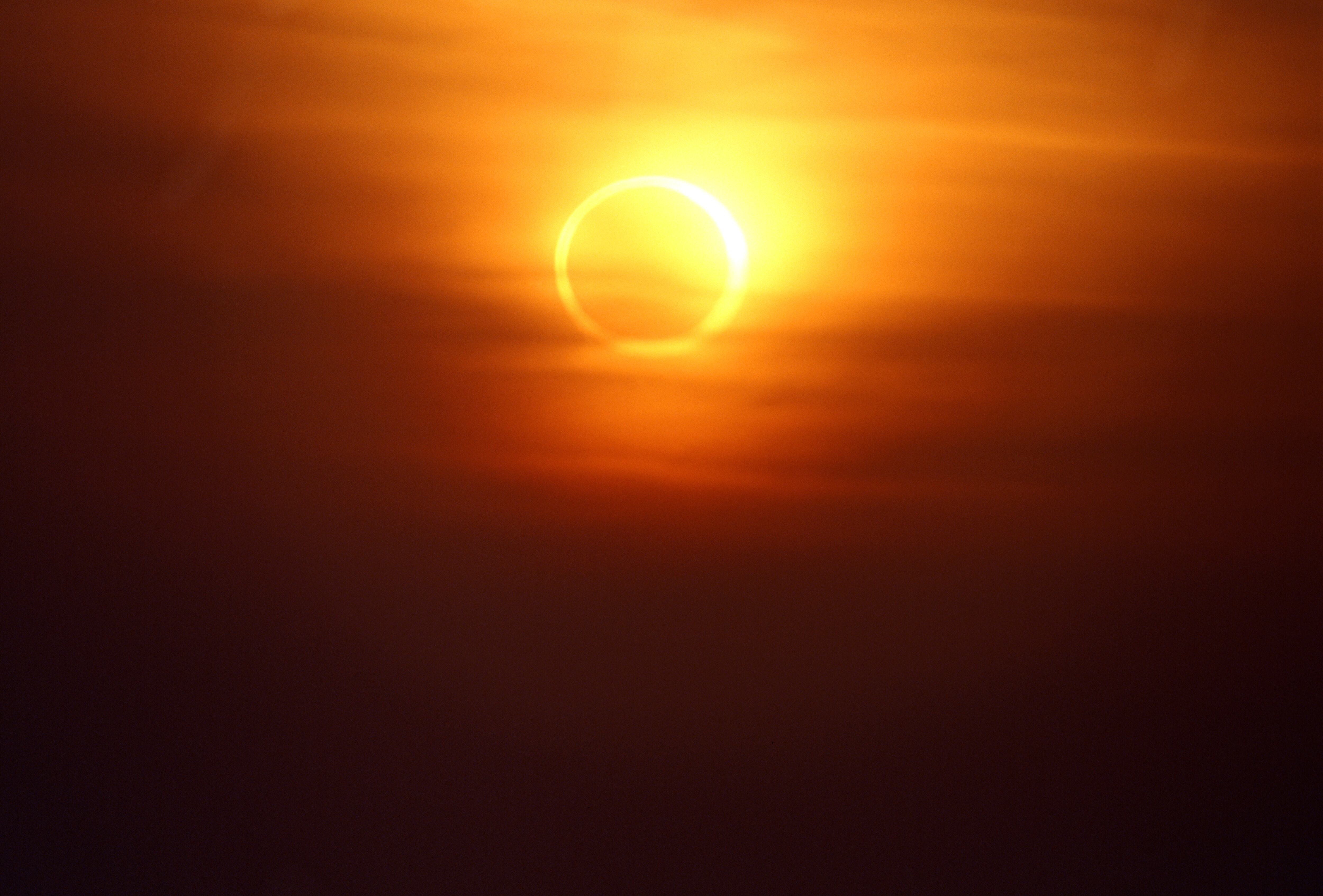 Eclipse anular solar - Getty Images