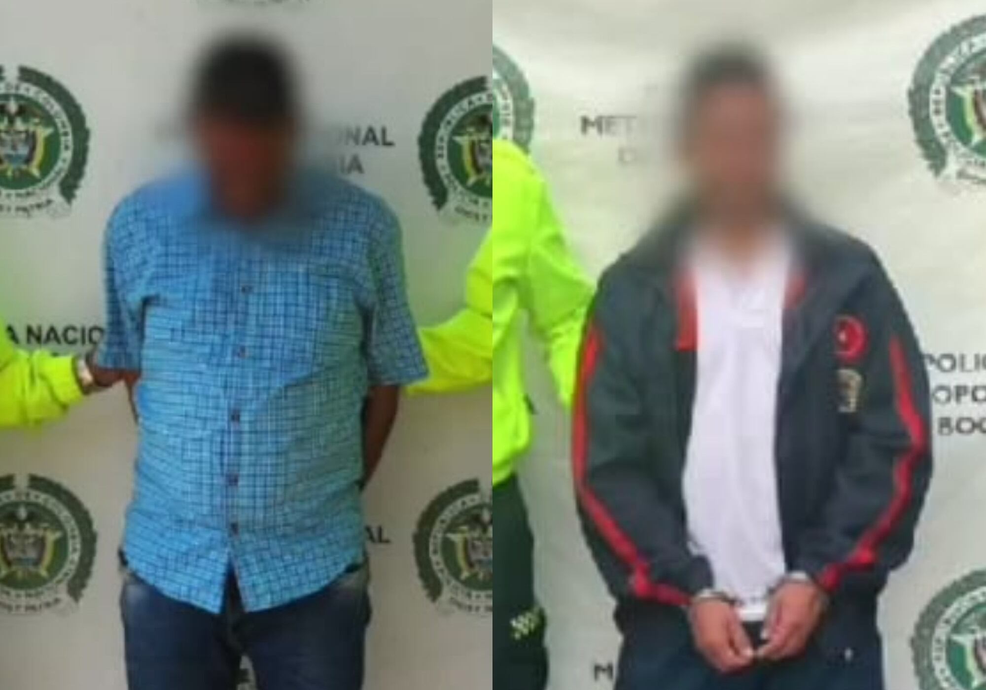 Captura de agresores sexuales de menores. Foto: Policía Nacional