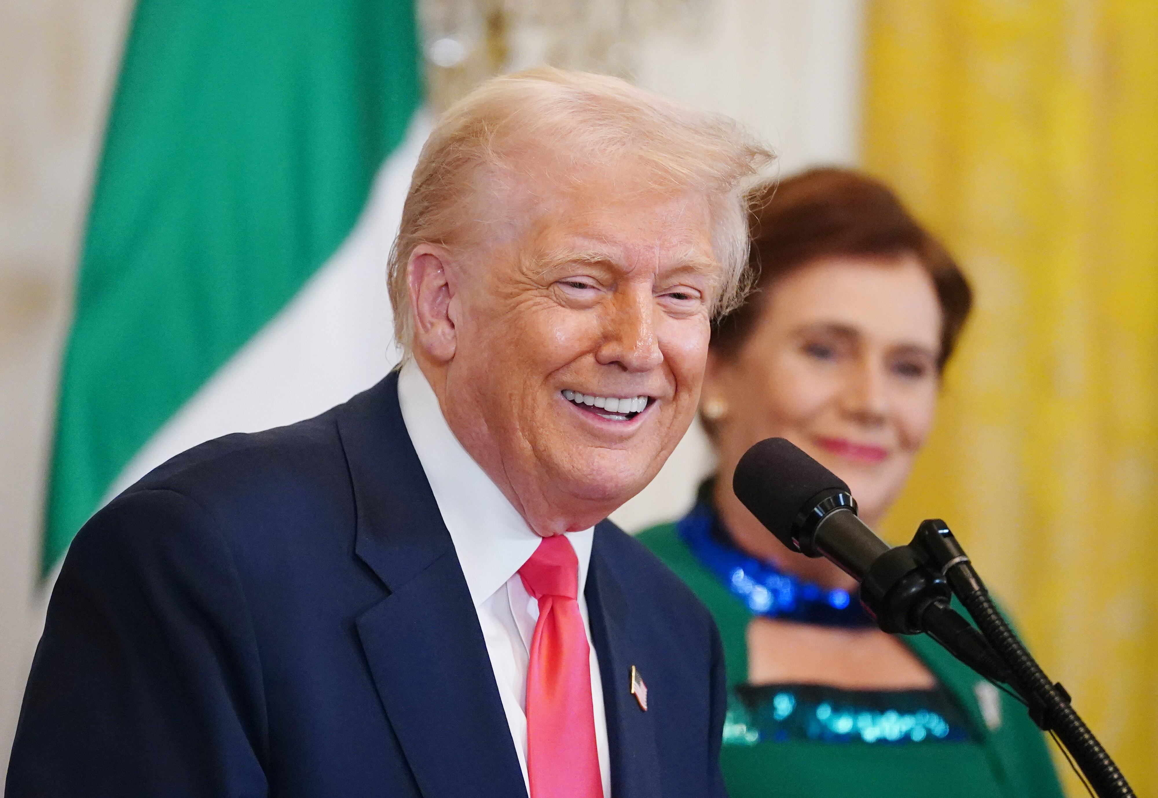 Presidente estadounidense, Donald Trump. Foto: EFE.