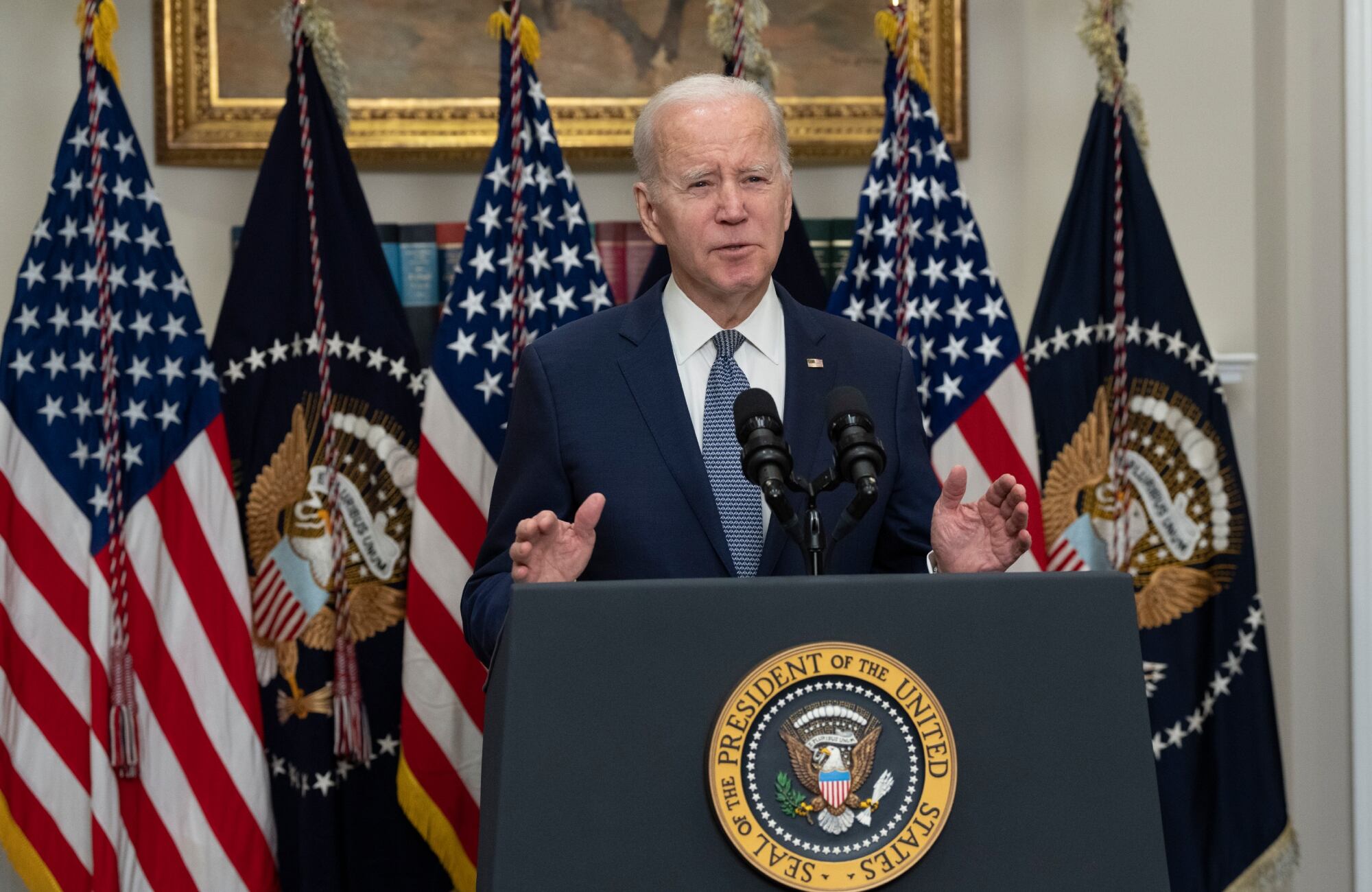 Joe Biden, presidente de los Estados Unidos. Foto: EFE