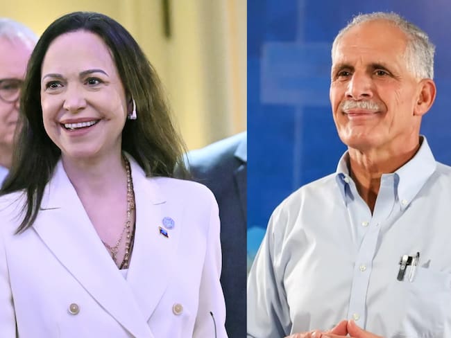 María Corina Machado, Nobel de Paz, Nasry 'Tito' Asfura, presidente de Honduras. Foto: Rune Hellestad/Getty Images/ Cortesía