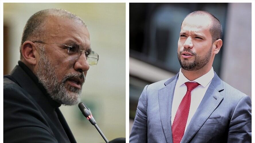 Roy Barreras (izq) Diego Cadena (der). Foto: Colprensa