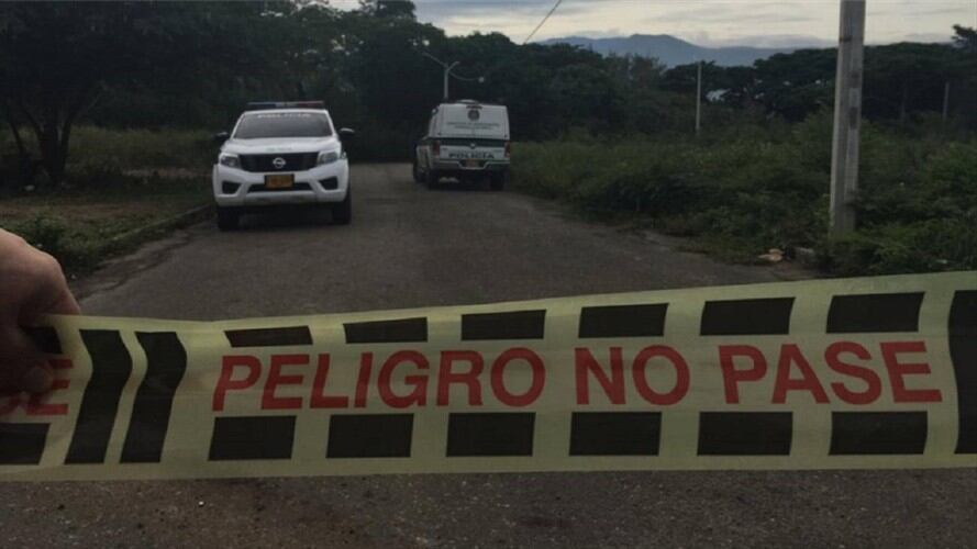 Hallan cabeza humana en Villa del Rosario, Norte de Santander. Foto: Cortesía Richard Quiñonez