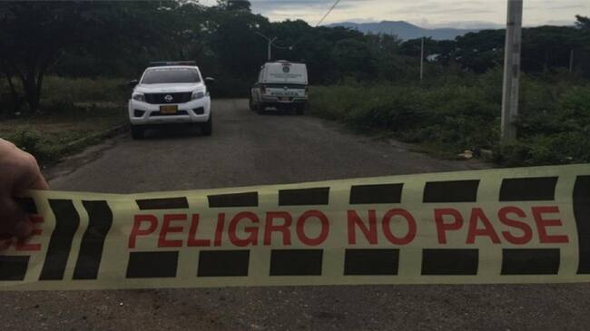 Hallan cabeza humana en Villa del Rosario, Norte de Santander. Foto: Cortesía Richard Quiñonez