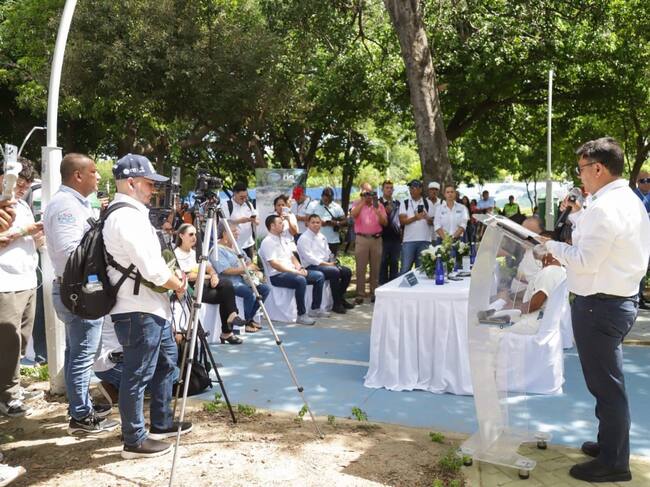 Entregado el Parque Lineal Ambiental Río Manzanares, en Santa Marta/ Corpamag