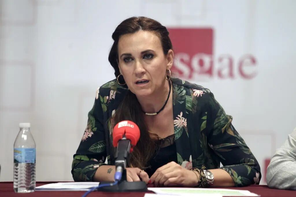 Directora general de la Comisión Española de Ayuda al Refugiado, Estrella Galán. Foto: EFE/Víctor Lerena