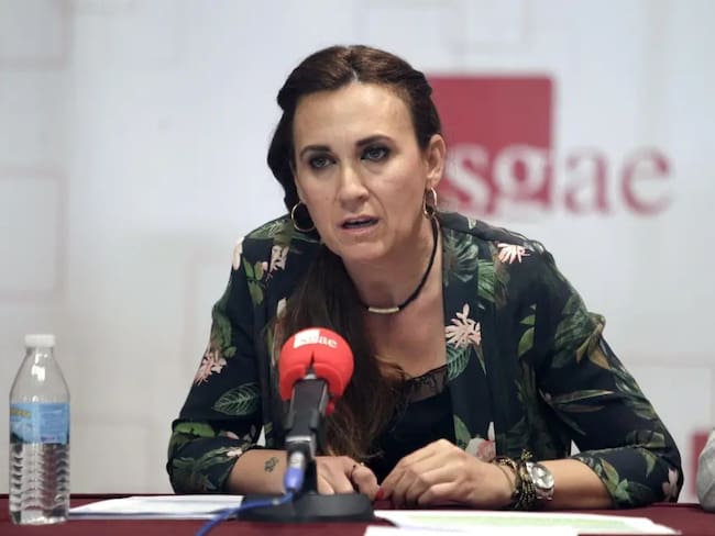 Directora general de la Comisión Española de Ayuda al Refugiado, Estrella Galán. Foto: EFE/Víctor Lerena