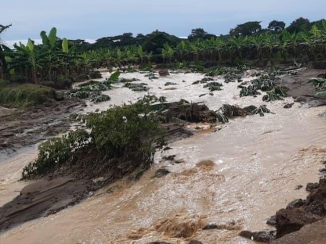 Alerta en Córdoba por tiempo lluvioso y posibles deslizamientos de tierra. Foto: Cortesía