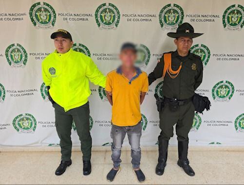 Policía realizó primera captura en el marco de la Ley Ángel: fue un hombre que asfixió a un gato. Foto: Suministrada.