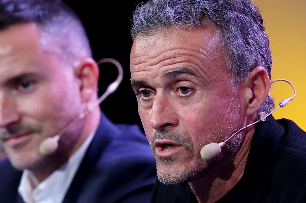 Luis Enrique. Foto: Pierre-Philippe Marcou / AFP via Getty Images