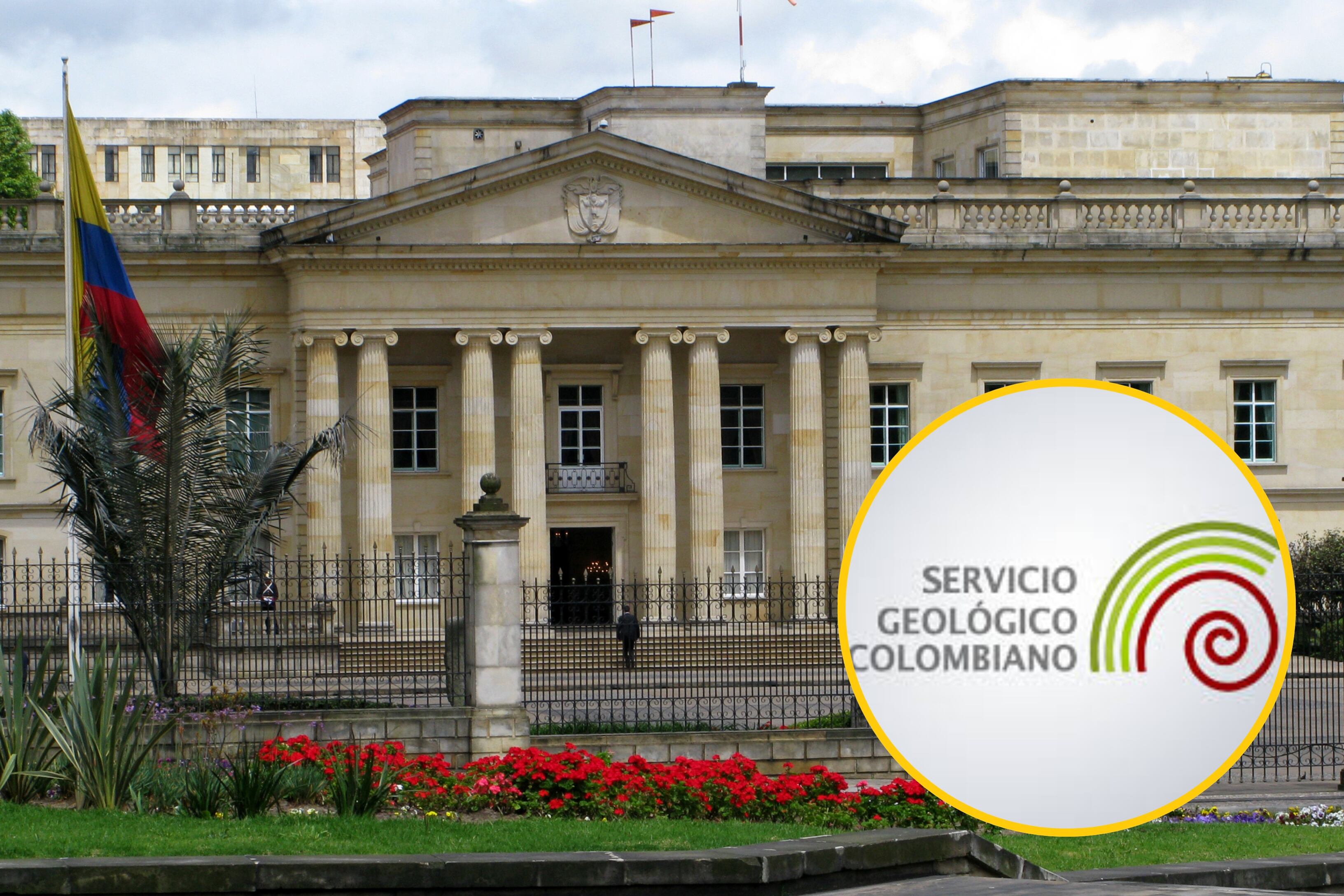 Casa de Nariño (Jtinjaca / Getty Images) | Servicio Geológico Colombiano (SGC)
