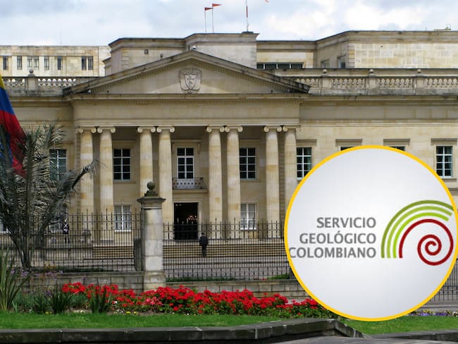 Casa de Nariño (Jtinjaca / Getty Images) | Servicio Geológico Colombiano (SGC)