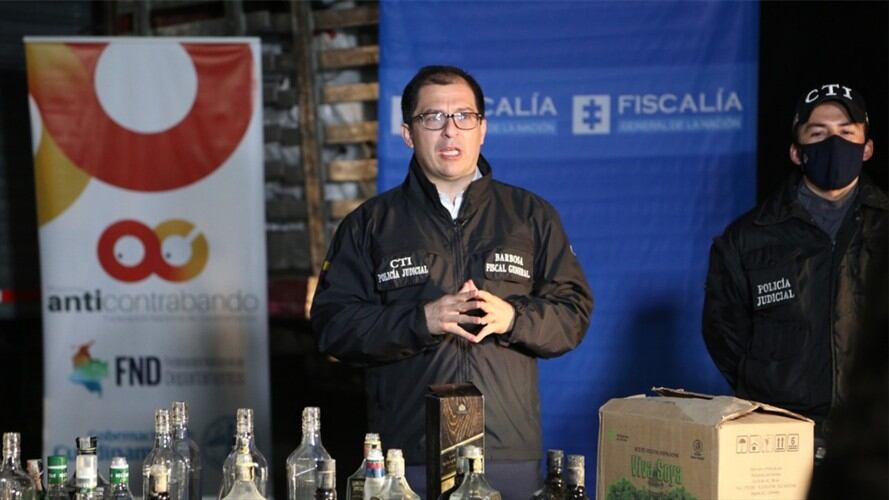 Durante el operativo 14 personas fueron capturadas. Foto: Cortesía/ Fiscalía.